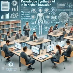 AI-powered tools for enhancing student engagement and comprehension in higher education.